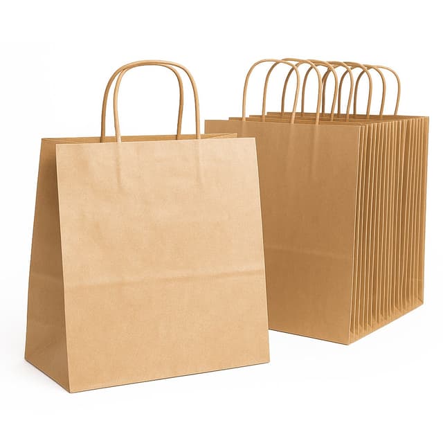 Torba  papierowa uchwyt skręcany