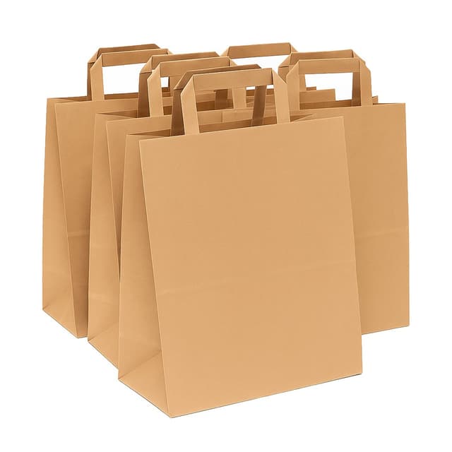 Torba papierowa uchwyt płaski